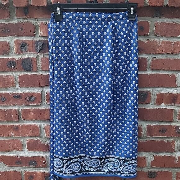 MK paisley wrap skirt - Picture 1 of 4